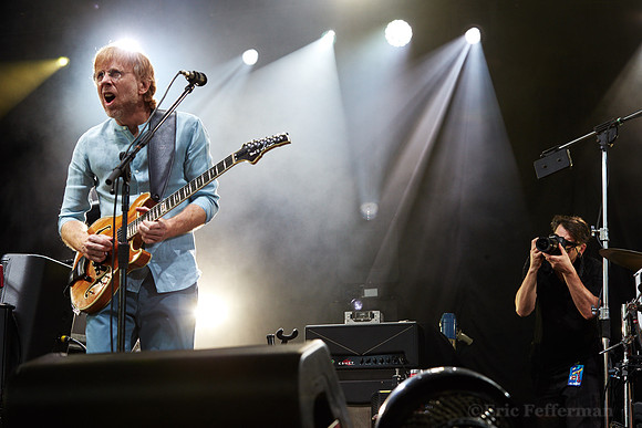 PHISH Trey Anastasio and Rene Huemer