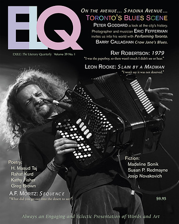 Eric Fefferman Photography Exile Quarterly Grossman's  Tavern Article Barry callaghan Peter Goddard