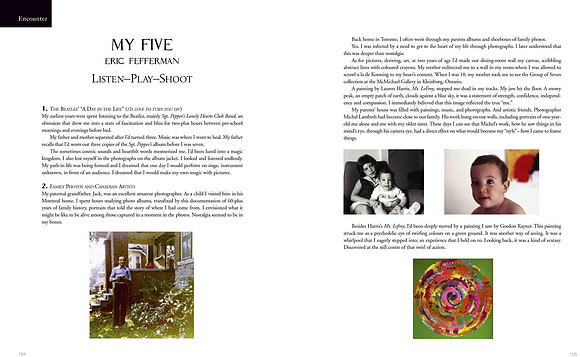 Eric Fefferman Photography Exile Quaterly Article my five michel lambeth gordon rayner